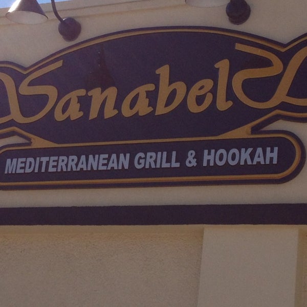 Foto diambil di Sanabel&#39;s Mediterraniean &amp; Hookah Lounge oleh Julie T. pada 2/16/2013