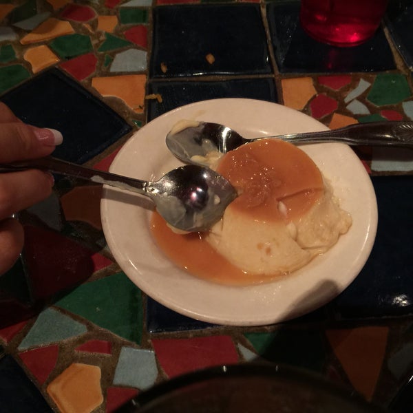 Get the flan for dessert. Bloody phenomenal