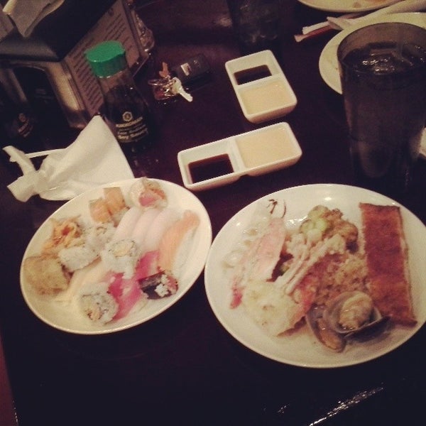 Photo taken at Lobster House Sushi &amp; Hibachi Grill by Sahee J. on 1/12/2014