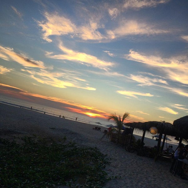 Photo taken at Palapita Beach Club by Marcela on 12/25/2015
