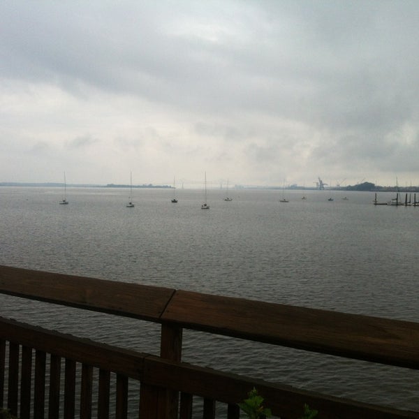 Photo taken at The Deck at Harbor Pointe by Tiffany on 8/1/2013