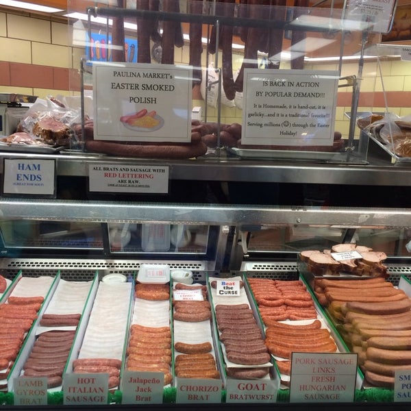 Photo taken at Paulina Meat Market by Brad M. on 4/12/2014