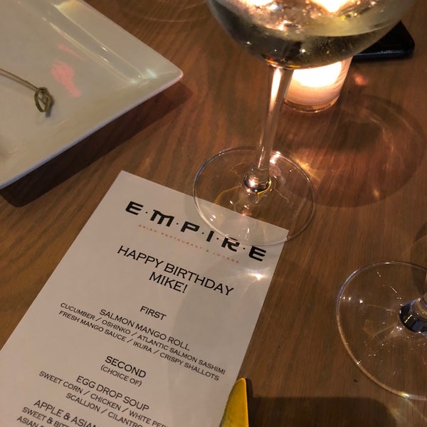 Foto diambil di Empire Restaurant &amp; Lounge oleh nicole c. pada 6/24/2018