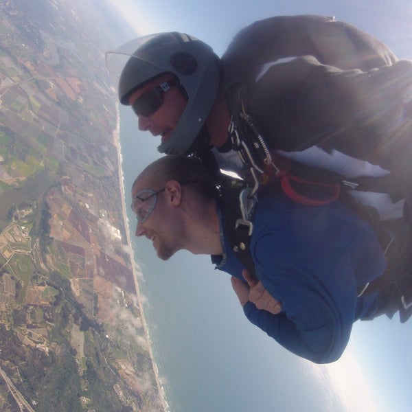 Photo taken at Skydive Surfcity Inc by Anton J. on 4/14/2014