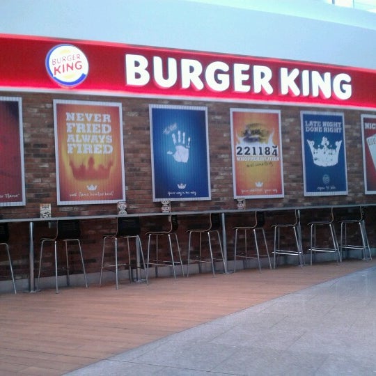 Burger King Dublin Airport Terminal 2 Burger Poster