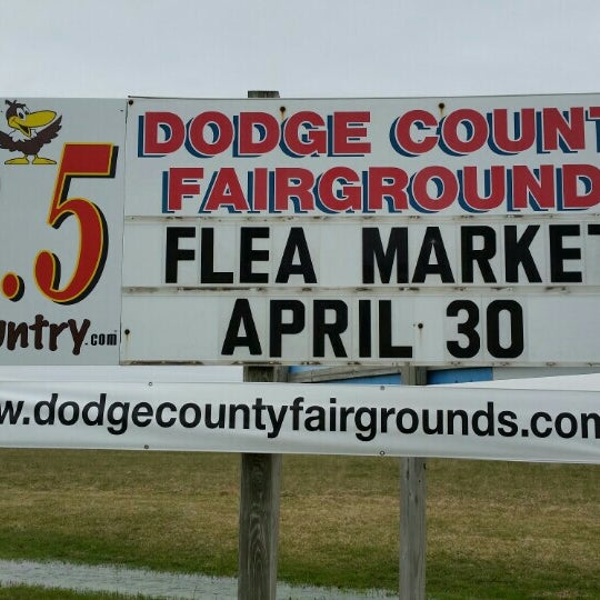 Photo taken at Dodge County Fairgrounds by Dale N. on 4/10/2016