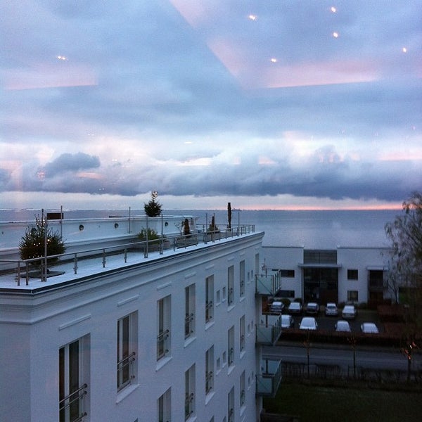 Photo taken at Kurhotel Skodsborg by Valerio M. on 12/1/2012