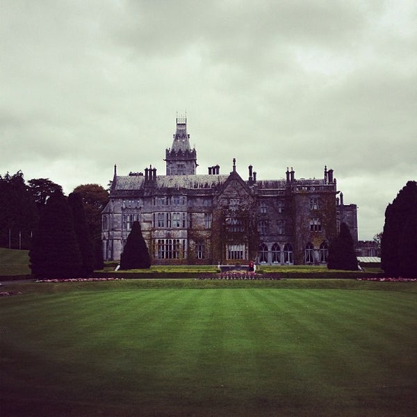 Photo taken at Adare Manor Hotel by Ben C. on 5/19/2013
