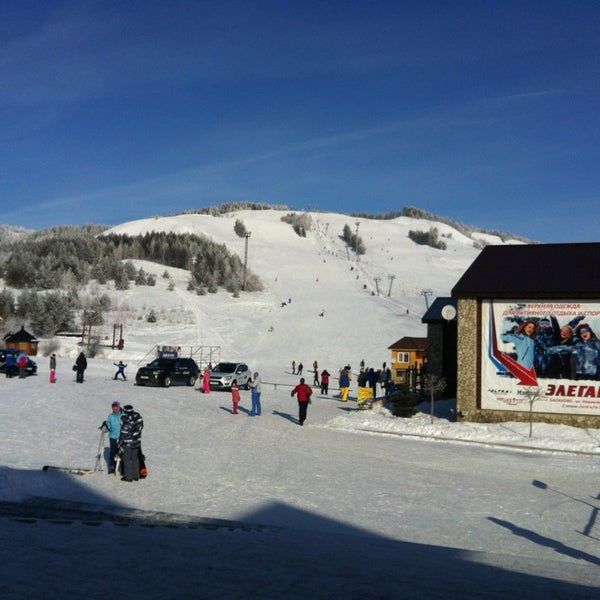 Снимок сделан в Хвалынский горнолыжный курорт пользователем 〽ариша 2/9/2013