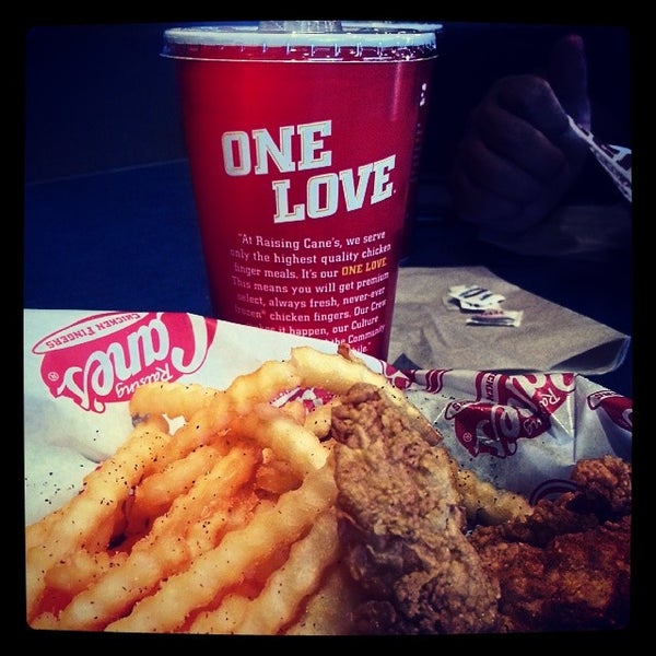 Photo taken at Raising Cane&#39;s Chicken Fingers by Timm B. on 11/4/2013