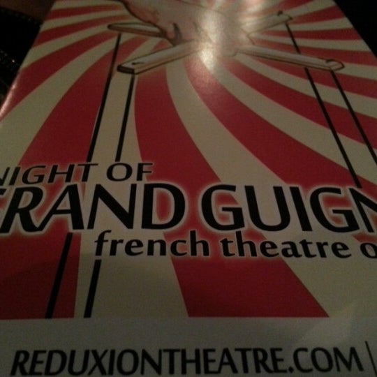 Photo taken at Reduxion Theatre by elda m. on 10/27/2012