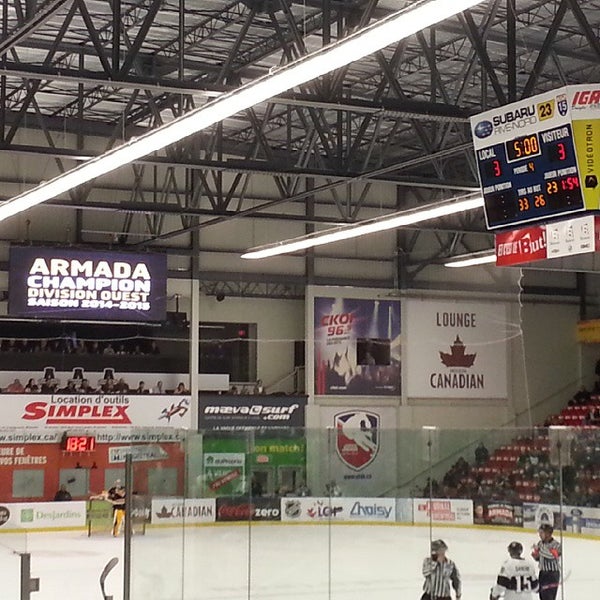 Centre d'Excellence Sports Rousseau Hockey Arena in Boisbriand