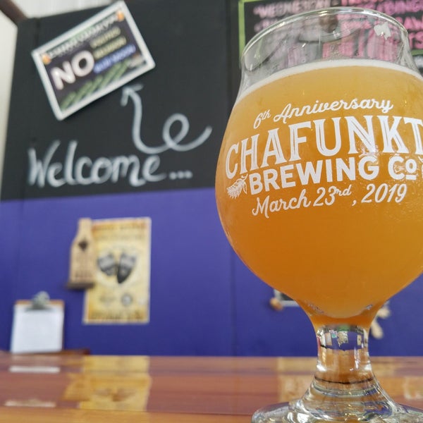 10/6/2019 tarihinde Steven D.ziyaretçi tarafından Chafunkta Brewing Company'de çekilen fotoğraf