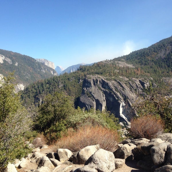 A webcam view of half Dome