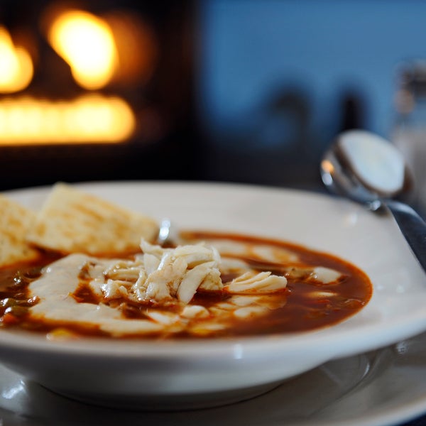 In our review: The swirled crab soup is "brilliant: a spicy, creamy, crabby stew that is eminently satisfying." Read more: http://bsun.md/SBwSgU