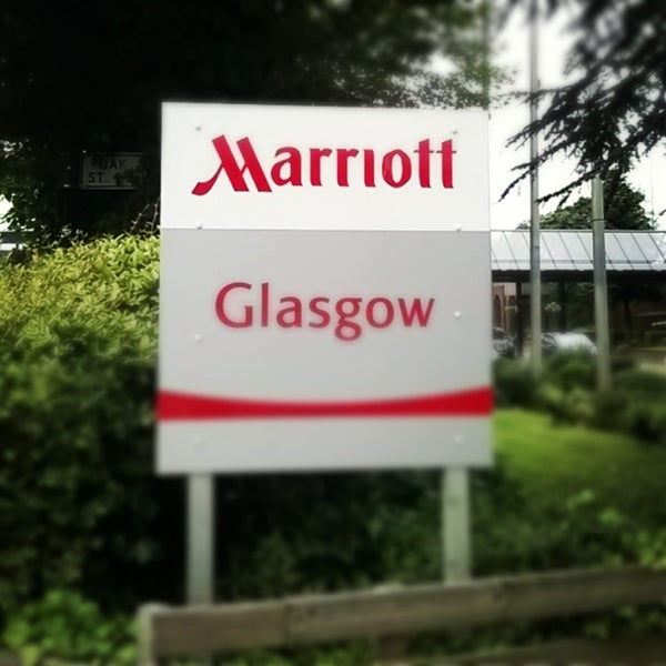 Photo taken at Glasgow Marriott Hotel by Maria T. on 6/14/2014