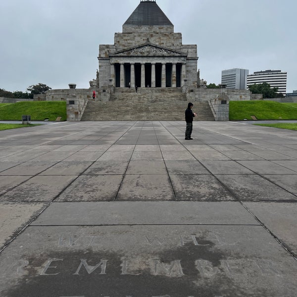 Photo taken at Shrine of Remembrance by Michelle P. on 12/10/2023