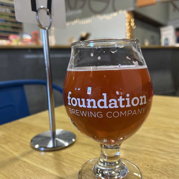 Photo taken at Foundation Brewing Company by Lori on 3/29/2023