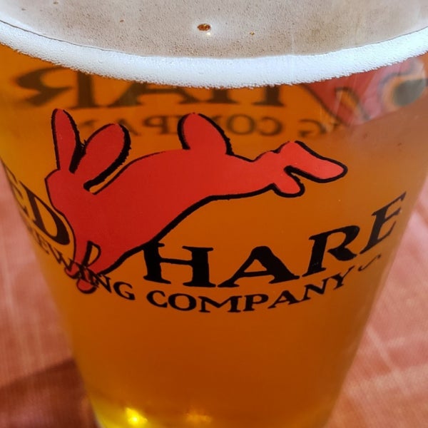 Photo taken at Red Hare Brewing Company by Mark A. on 4/11/2019