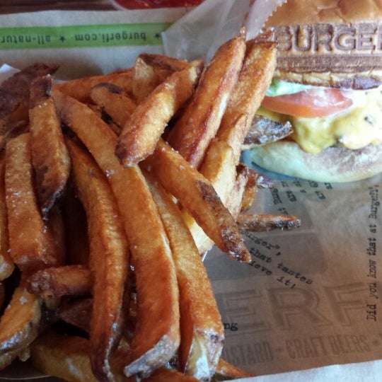 Photo taken at BurgerFi by Mark A. on 2/27/2014