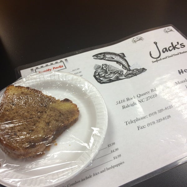 Jack's Seafood Raleigh, NC
