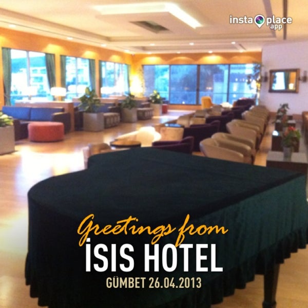 Снимок сделан в Isis Hotel &amp; Spa пользователем Murat 4/26/2013
