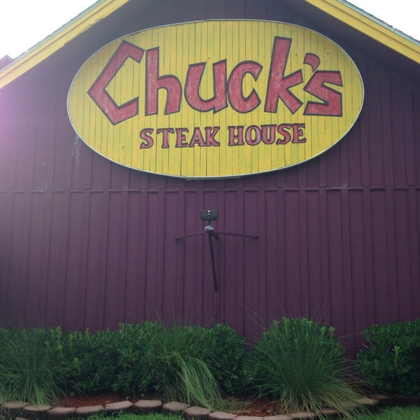 Photo taken at Chuck&#39;s Steak House by Bill on 7/16/2014