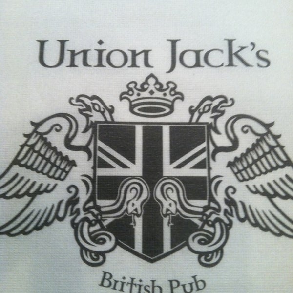 Photo taken at Union Jack&#39;s British Pub by Jon on 2/19/2013