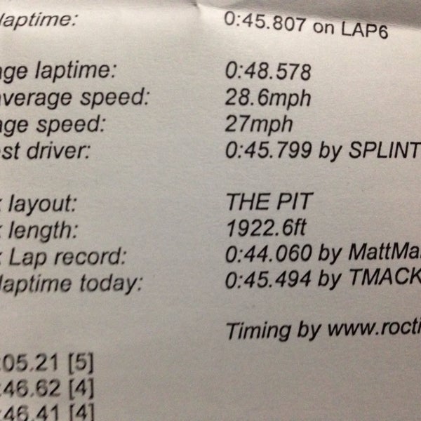 Foto diambil di The Pit Indoor Kart Racing oleh T M. pada 10/25/2013