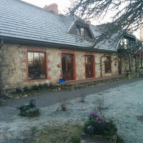 Photo taken at Kārļamuiža Country Hotel by Антон М. on 12/30/2015