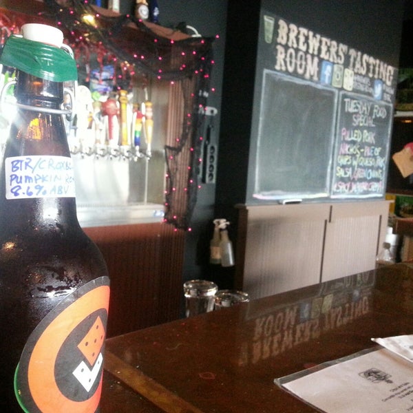 Photo taken at Brewers&#39; Tasting Room by Jade P. on 10/29/2014
