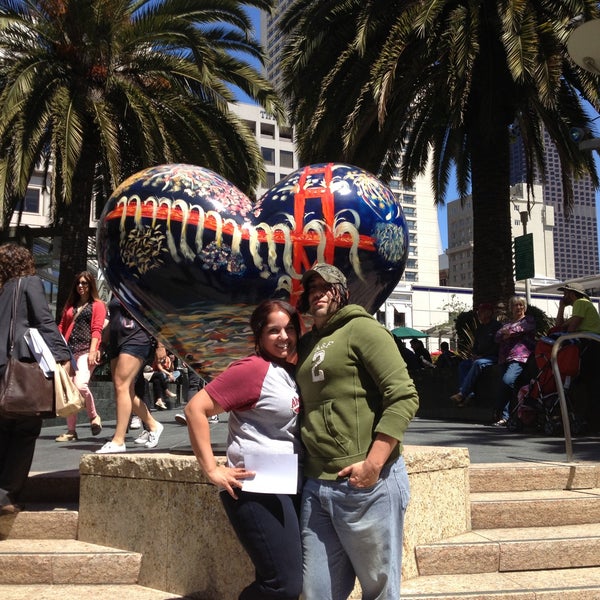 Photo taken at Union Square by Gold on 4/18/2013