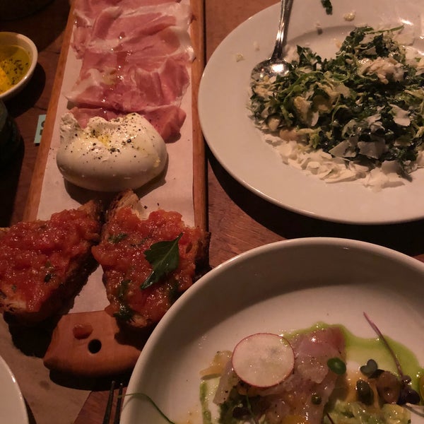 Their apps outshine their pastas (which are VERY heavy. The burrata doesn’t disappoint. It’s the kind you hope to get when you go out to dinner but are left disappointed by. Kale salad is overdressed.