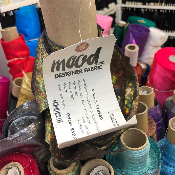 Photo taken at Mood Designer Fabrics by Zoe on 4/6/2018