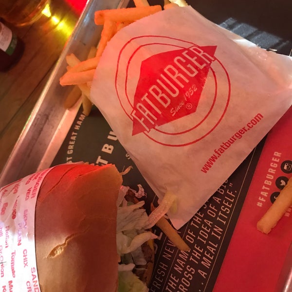 Photo taken at Fatburger by Donald on 5/20/2018
