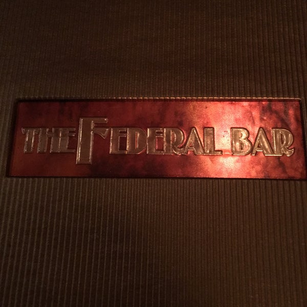 Photo taken at The Federal Bar by Ellen B. on 1/1/2016