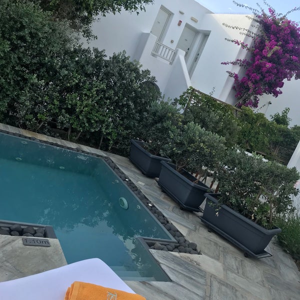 6/14/2018 tarihinde Leo Corinettiziyaretçi tarafından Belvedere Hotel Mykonos'de çekilen fotoğraf