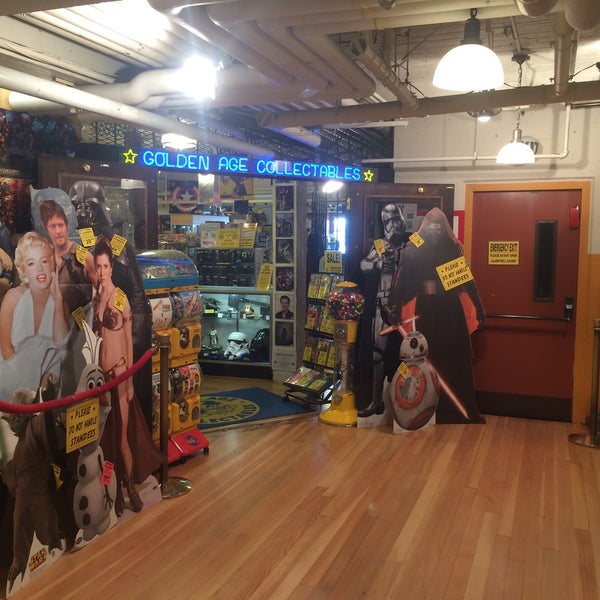 Photo taken at Golden Age Collectables by Captain B. on 11/19/2015