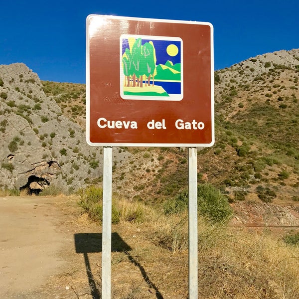 Photo taken at Cueva del Gato by Daniel L. on 9/23/2017