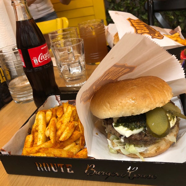 Photo taken at Route Burger House by Onur H. on 8/12/2018