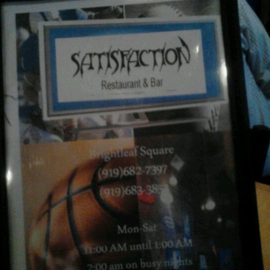 Photo taken at Satisfaction Restaurant &amp; Bar by Shelton S. on 1/31/2013
