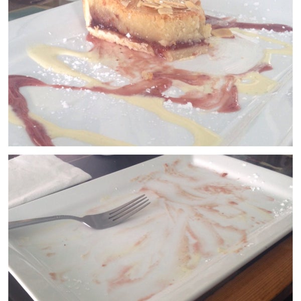The Strawberry Almond Cream Tart was delicious!