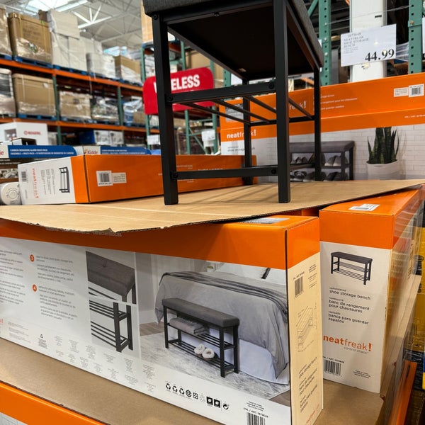 Neatfreak Shoe Storage Bench Costco informacionpublica.svet.gob.gt
