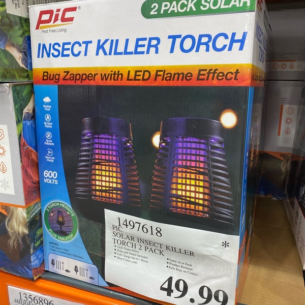 Costco solar top bug zapper