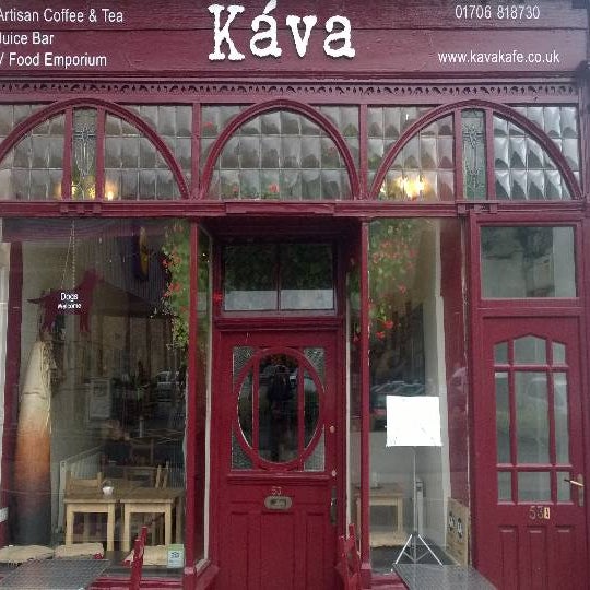 Káva Kafe Vegan and Vegetarian Restaurant in Todmorden