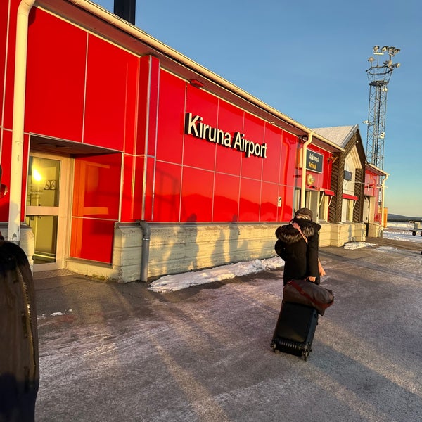 Photo taken at Kiruna Airport (KRN) by phunky c. on 11/18/2022