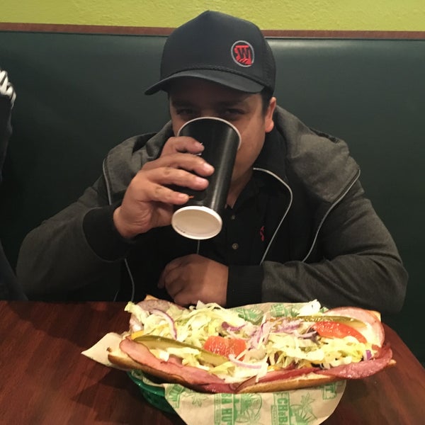 Photo taken at Cheba Hut Toasted Subs by Jooules I. on 2/24/2018