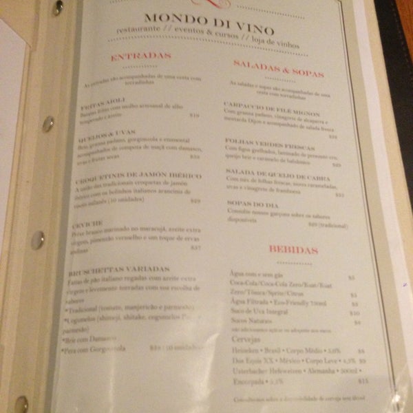 Photo taken at Mondo di Vino Enogastronomia by Daniel on 5/25/2014