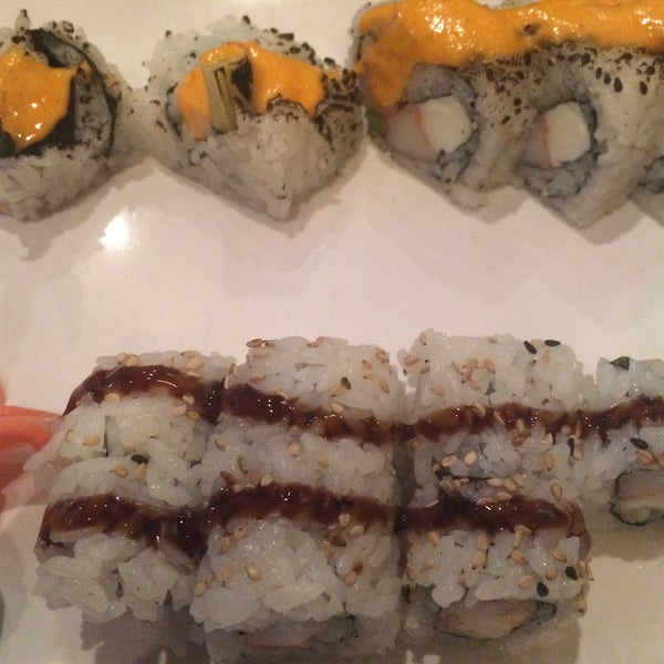 Photo taken at Mr. Sushi by Tasha S. on 2/19/2015