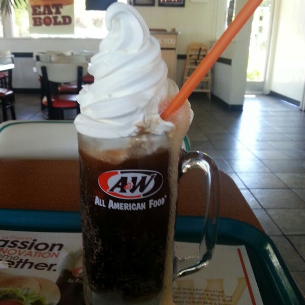 Photo taken at A&amp;W Restaurant by Jonathan S. on 8/21/2014